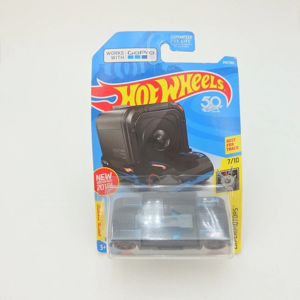 Hot Wheels Zoom In GoPro Hero Session Mount Black Experimotor 7/10 242/365 FJV98